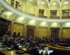 5 February 2013 Participants of the promotion of the regional study on the role of parliaments and governments in promoting competitiveness and economic growth in the Western Balkan countries